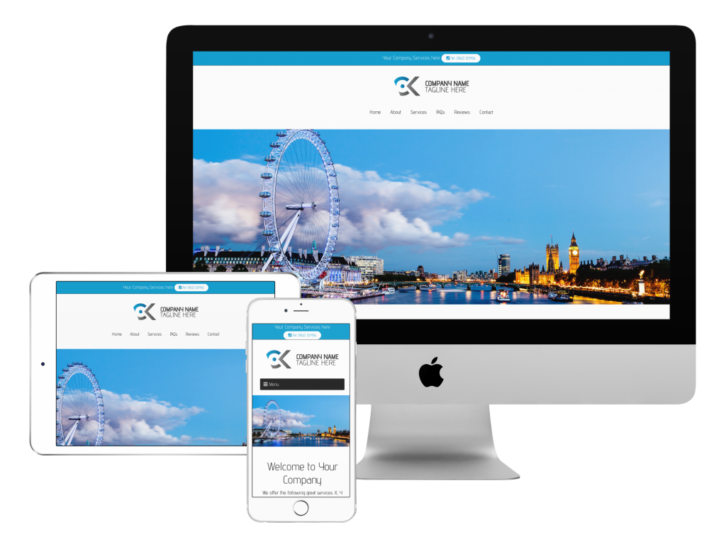 Demo company web design