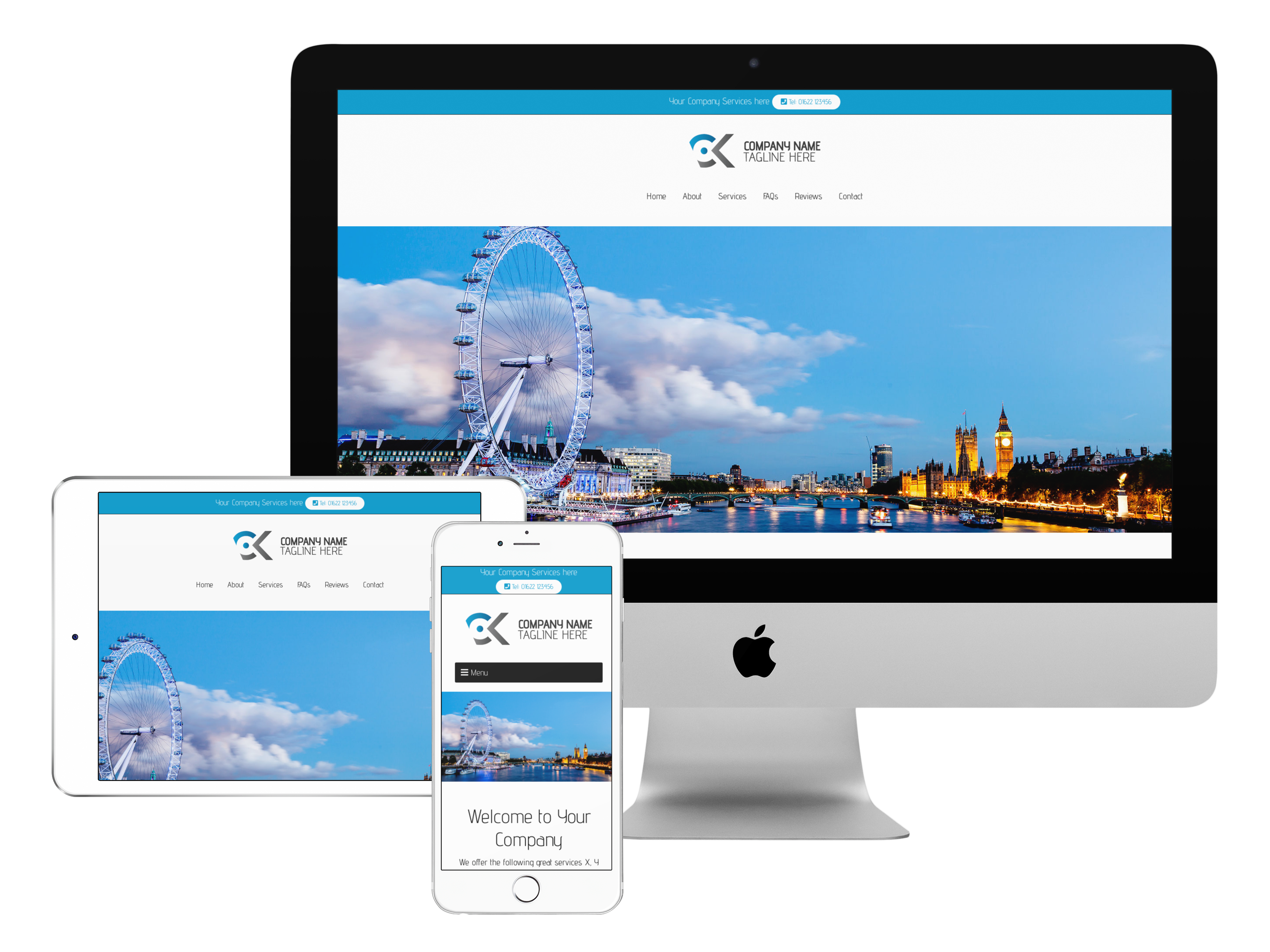 Demo company web design